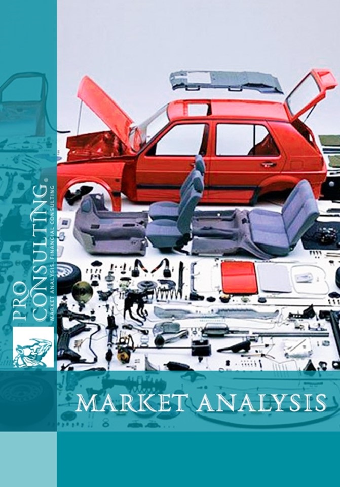 Market research of the Ukrainian market of auto parts manufacturing of the CIS. 2013